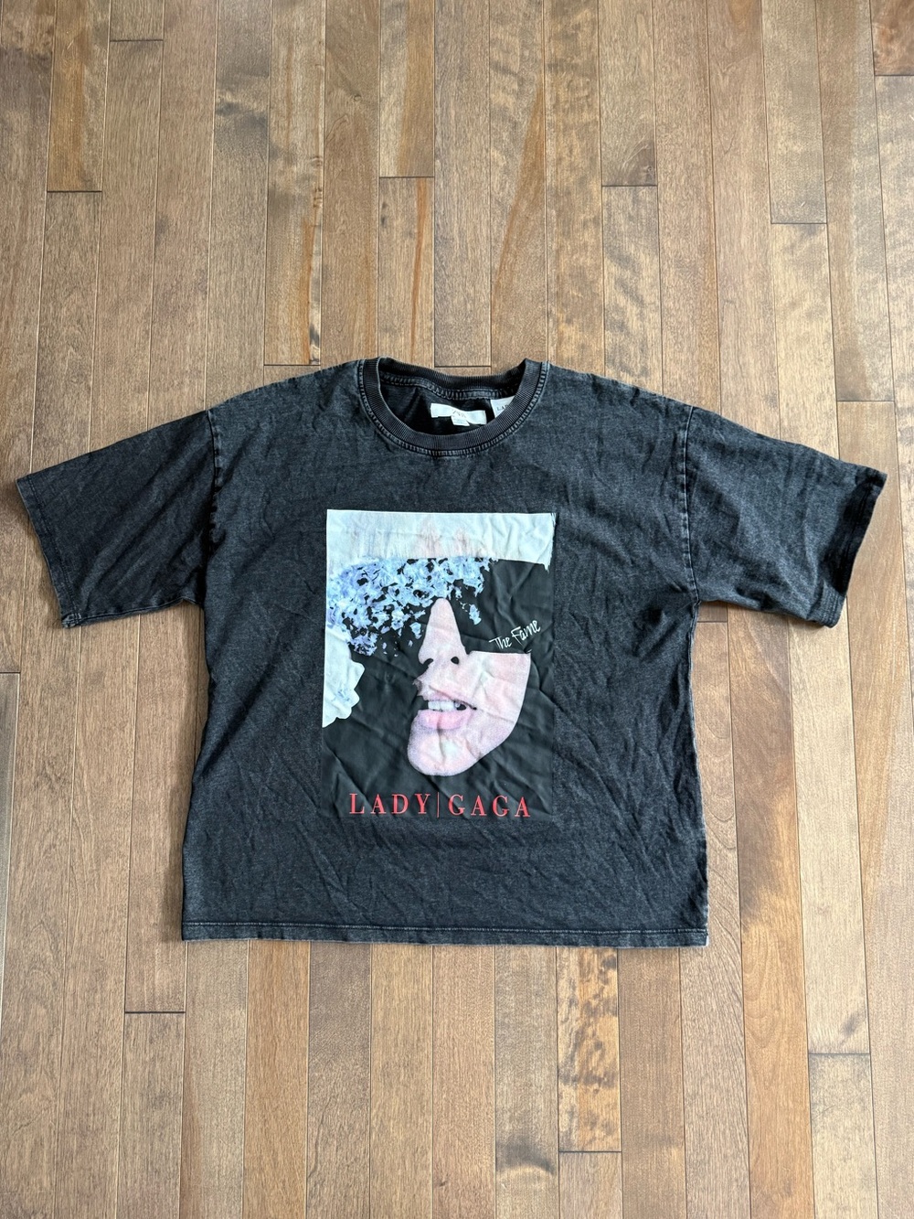 Zara x Lady Gaga The Fame Y2K Graphic Tee Size Youth/ Kids 11-12Y